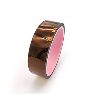 Buy cheap 3.5mil Heat Resistant Kapton Polyimide Tape Masking ESD Silicone product