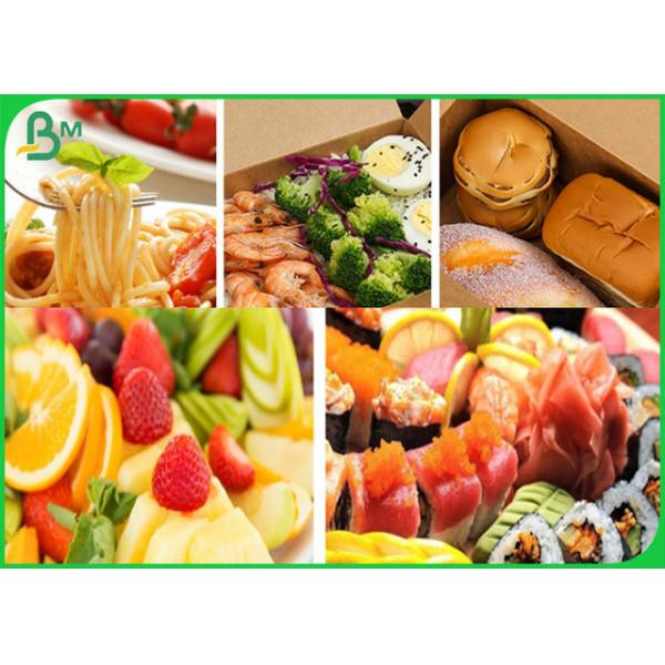 1 Side Coated PE Laminated Kraft Liner Board For Takeaway Box Making 1 Side Coated PE Laminated Kraft Liner Board For Takeaway Box Making