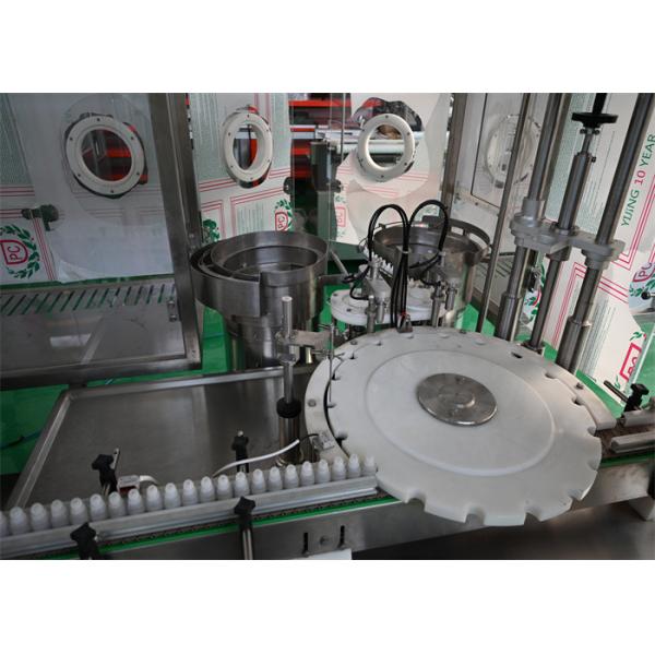 Eye Drops Filling Capping Intergrated Machine 3 In 1 Machine, Screw Capping With PLC Control