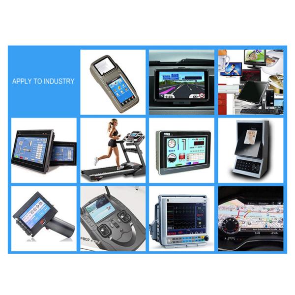 480x272 4.3 Inch Touch Screen / 6 O'clock Color TFT Lcd Display