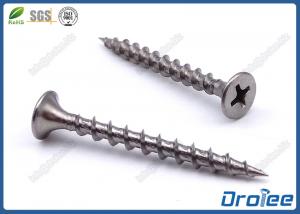 China Passivated 410 Stainless Steel Bugle Head Coarse Thread Drywall Screws on sale