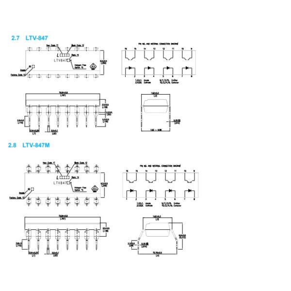 LTV Liton On SMD Photocoupler SOP DIP Optoelectronic Coupler