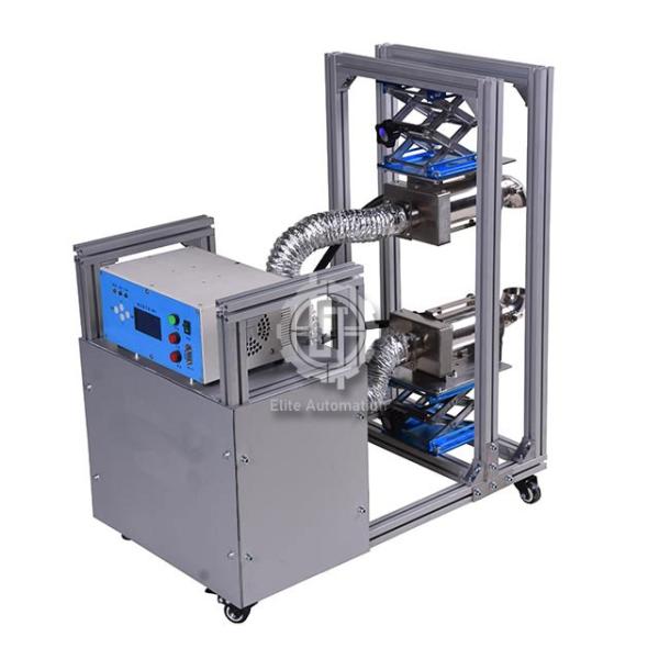 Dia50mm / 25mm 198M3/H Shrink Tube Heater With Two Outlets