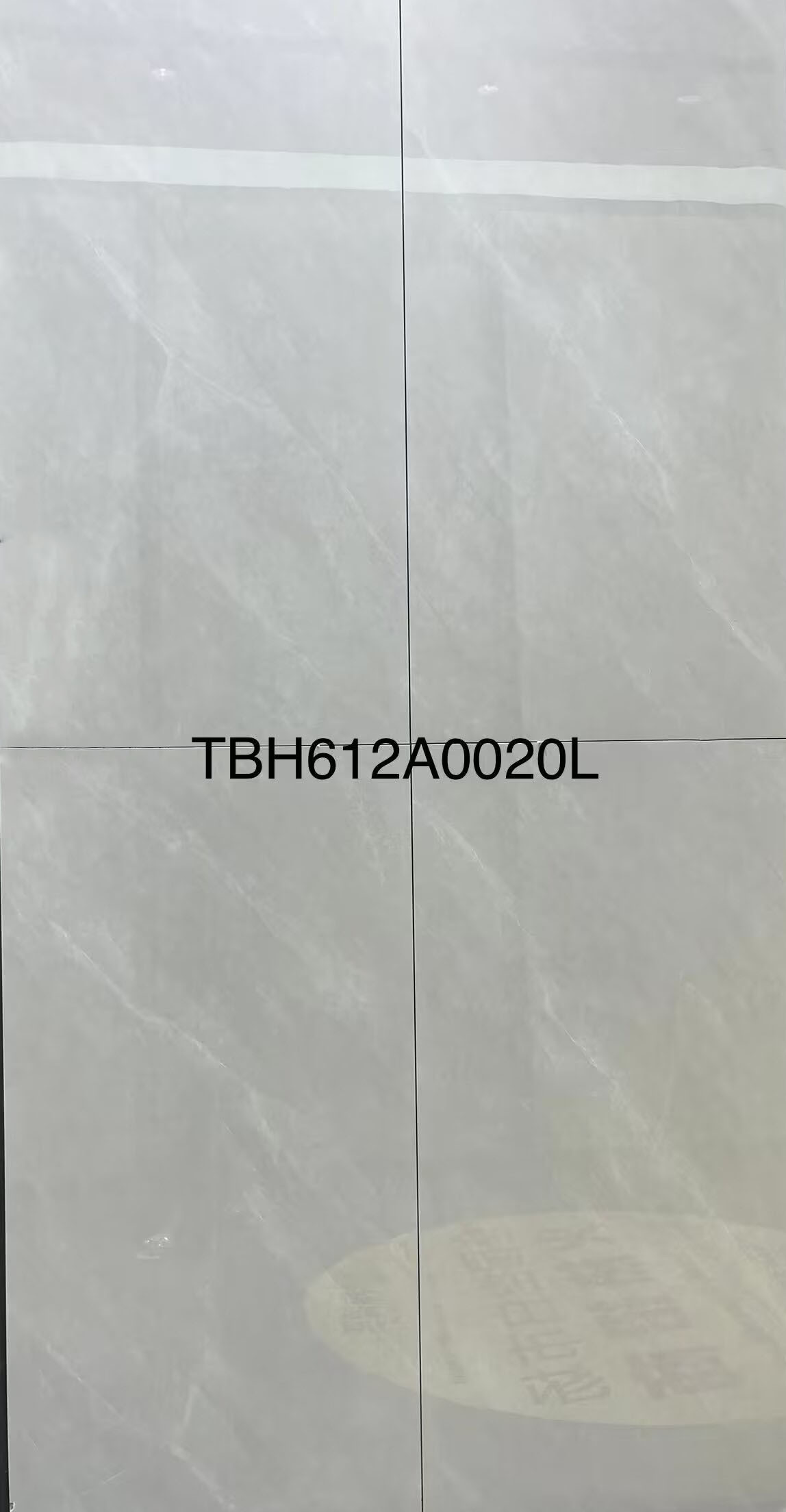 Gray Polished Glazed Porcelain Tiles 600x1200mm