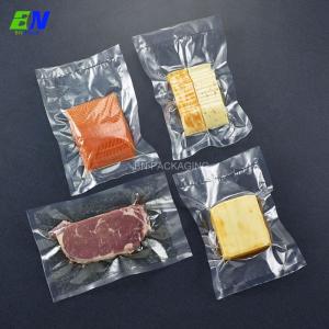 China Customized Size Vacuum Plastic Bag For Meet Food Packaging High Barrier Material on sale