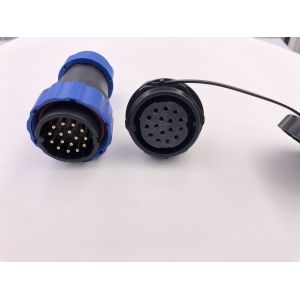 Professional Circular Waterproof Connector M33 16 Cores 500 Cyles