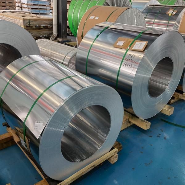 Cold Rolled Aluminium Foil Roll H14 H16 H24 ISO9001 RoHS Certification