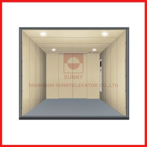 China Load 1000-5000kg High Speed Freight Elevator With Personalized Car Decoration on sale