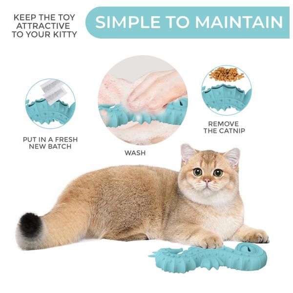 Hot Sale BPA Free Silicone Seahorse Dog Puzzle Toy Egg Puppy Food Slow Feeder Pet Dog Interactive Silicone PET CHEW TOYS