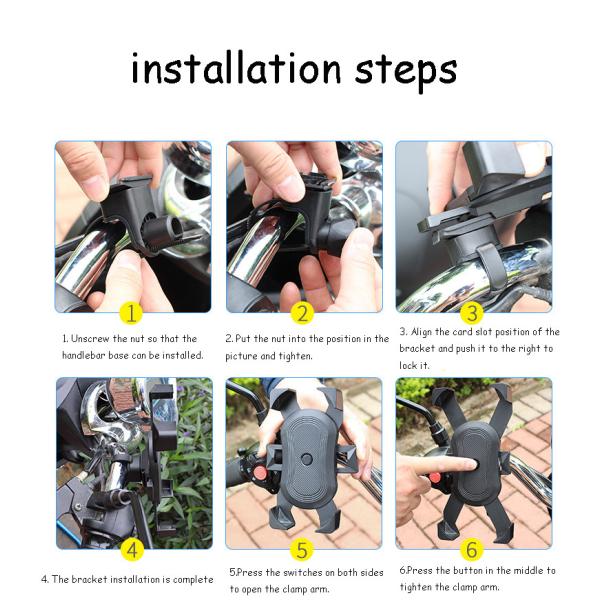 Fall Proof Mountain Bike Phone Holder