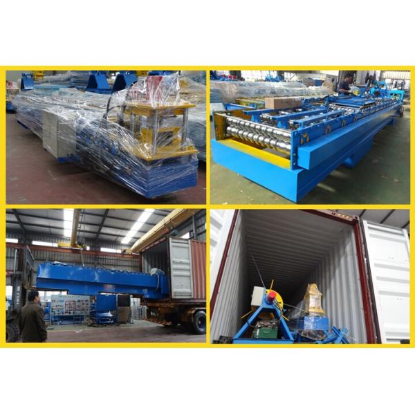 15KW Steel Frame Roll Forming Machine Anti Rust Customized Painted Colour