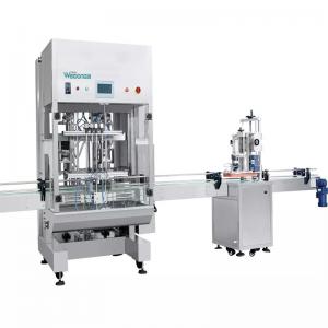 China 50-5000ML Automatic Bottle Filling Machine , SUS303 Carbonated Drink Bottling Machine on sale