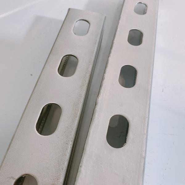 Hot Dipped Slotted Galvanized Strut C Channel Steel For Buiding Material