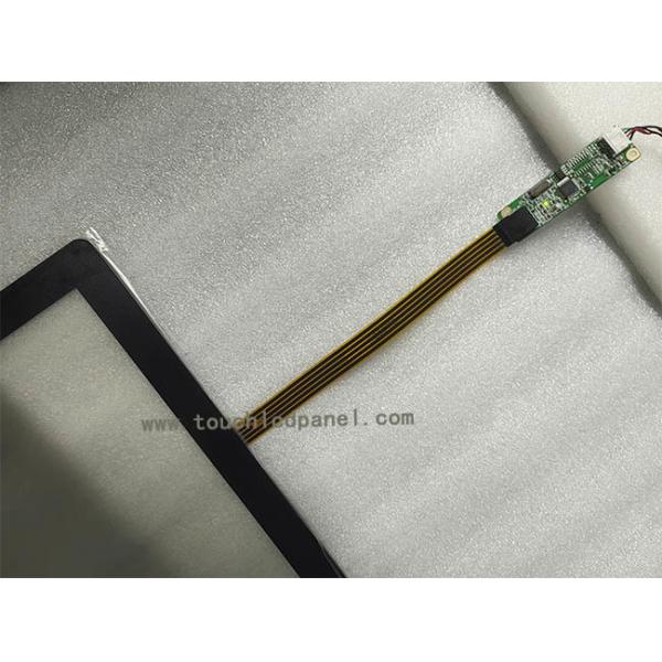 15 Inches Durable 5 Wire Resistive Touch Panel With Black Bezel For Flush Touchscreen Monitors