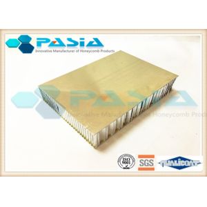 Buy cheap Surface Plate Brushed Aluminum Honeycomb Panels 5mm / 12mm / 25mm Thickness product