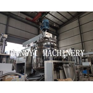 Buy cheap Vertical Vacuum Mixer Homogenizer , Liquid Industrial Mixing Equipment product