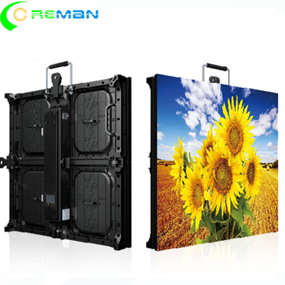 Custom Mobile LED Video Wall Display Concave CE Rohs Approved Intelligent Monitoring