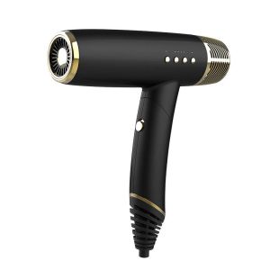 High Efficiency Hot Air Foldable Blow Dryer 1600W Adjustable Temperature