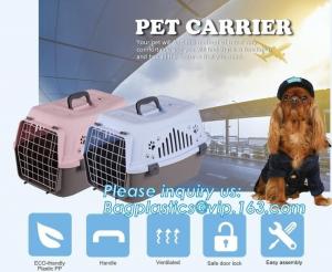 Buy cheap Fashion Design Luxury Travel Pet Air Carrier Dog /Cat Transport Plastic Cages Wholesale, dog pet cage pet carrier dog ba product