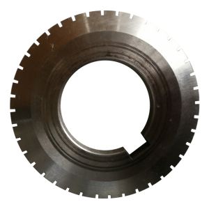 Buy cheap HRC60 - 80 Hardness Slitting Machine Blades Cutting Plastic Film Fabrics product