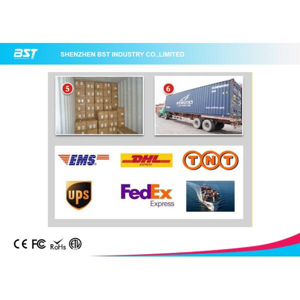 Synchronous control P5 SMD 1/8 scan high brightness Indoor Advertising LED Display Screen