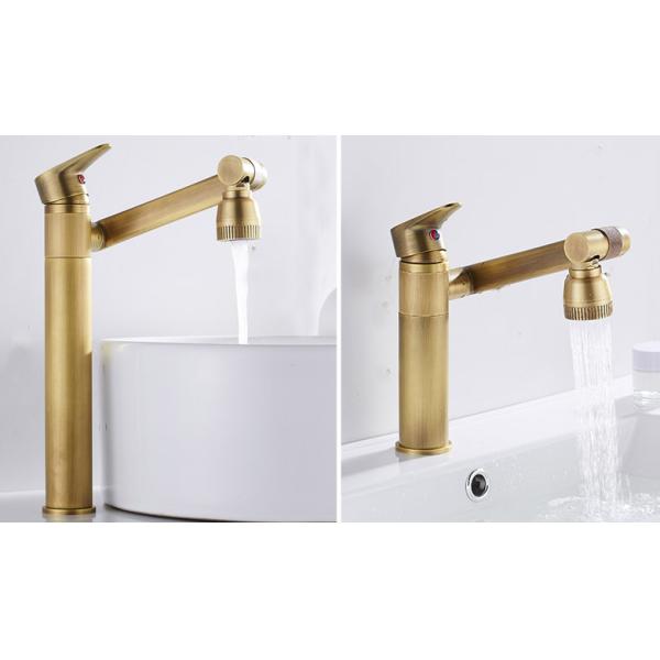 Mechanical Crane 360Degree OEM Bathroom Basin Tap