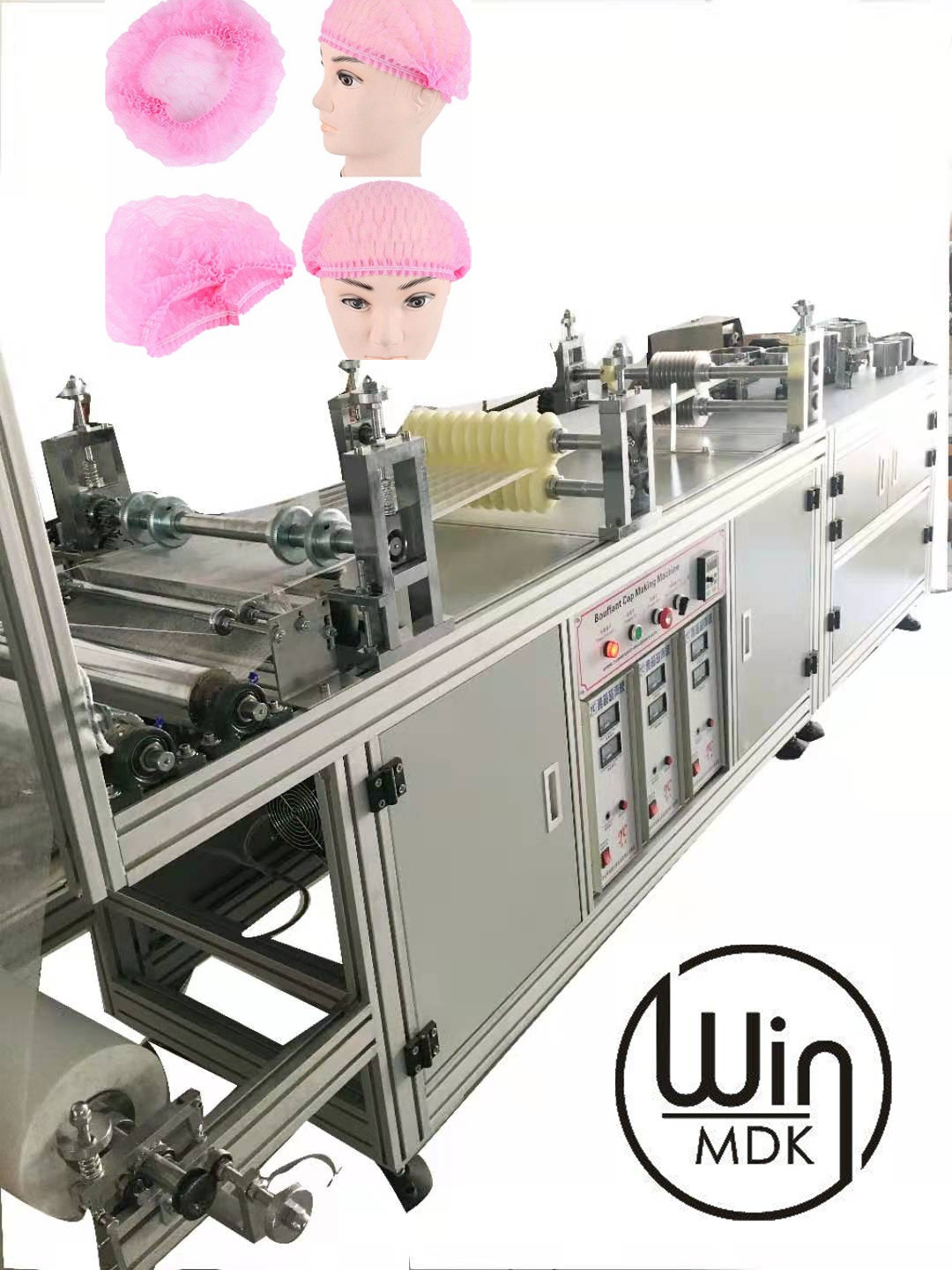 Buy cheap Dustproof AC380V Non Woven Plastic Cap Manufacturing Machine product
