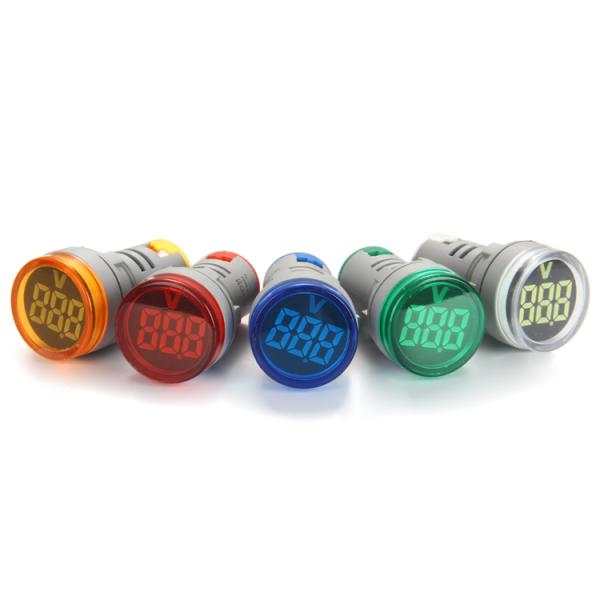 22mm Round Voltage Indicator Light