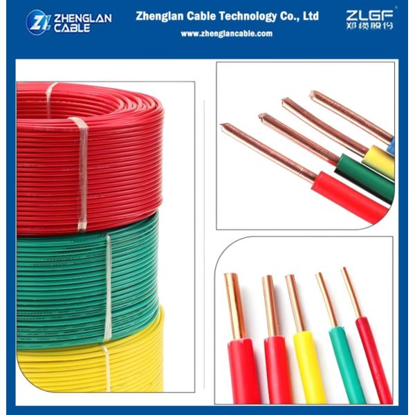 Building Wire PVC Insulated Wires Conductor Class 2 CU/PVC BV 70mm2 IEC60228
