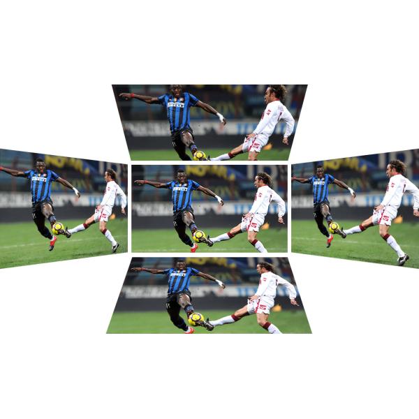 IP65/IP43 Outdoor Programmable Led Signs / Large Led Video Screens Solid & Light