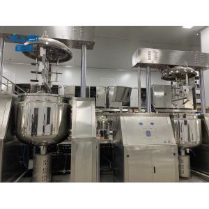 vacuum emulsifier body lotion emulsifying high viscosity cream mixer making