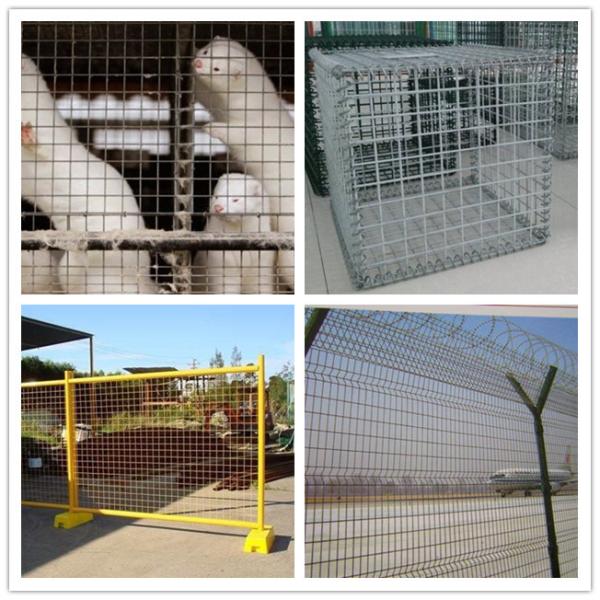 High Strength Industrial Filter Mesh , 304 316L Stainless Steel Welded Wire Mesh