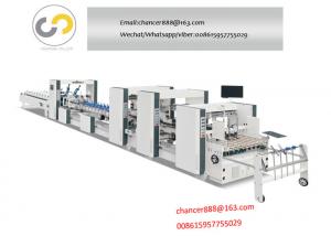 Buy cheap Automatic high speed cardboard and corrugated carton folder gluer, carton forming machine product
