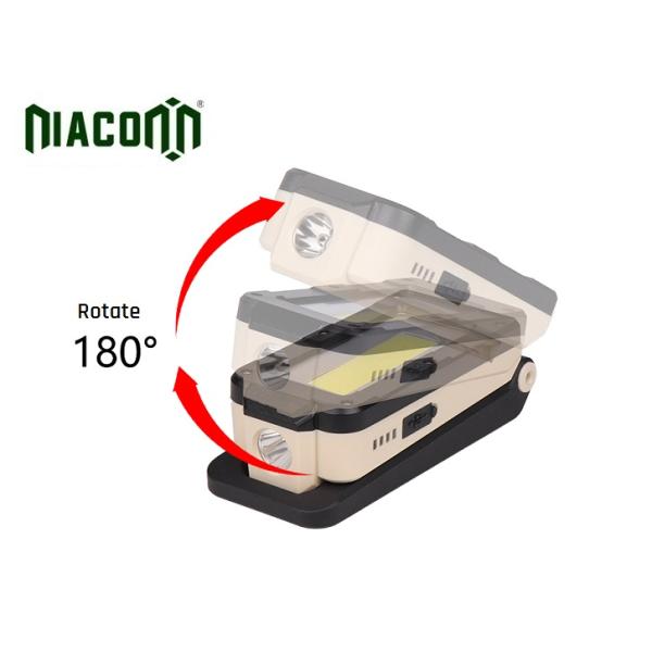 COB Rechargeable Led Headlamp , Magnet Base Led Headlamp Flashlight PVC Material