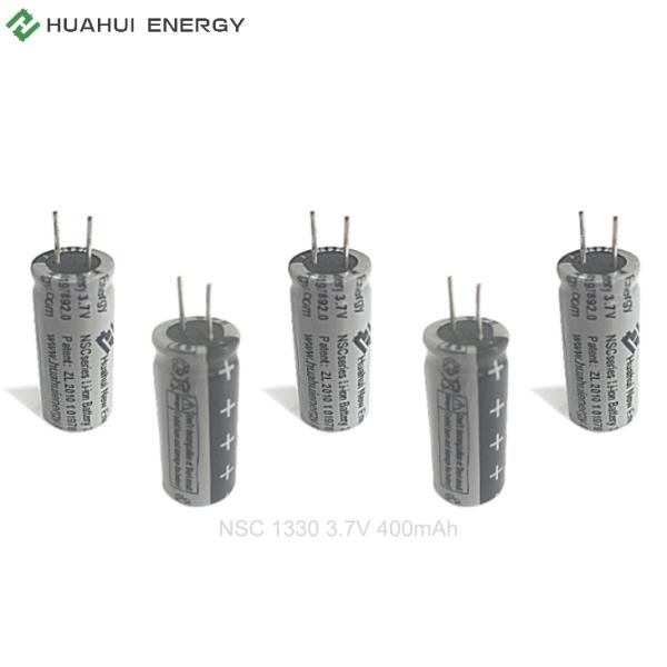Huahui Rechargeable Lithium Battery NSC1330 400mAh 3.7V 3C Lithium Ion Battery Cell