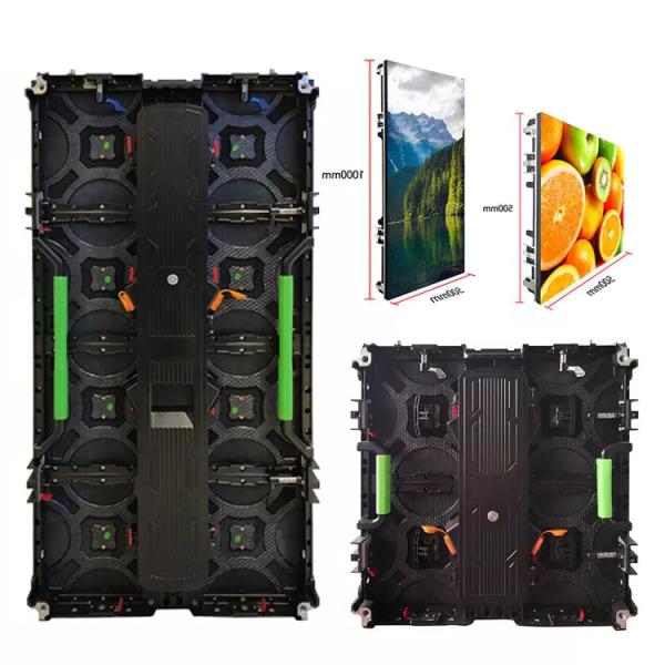 P3.9 Outdoor Waterproof Die Casting Aluminum Rental LED Display Screen High Brightness