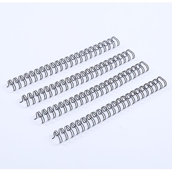 Metal Spiral Book Double Loop Binding 34 Loops Electroplated
