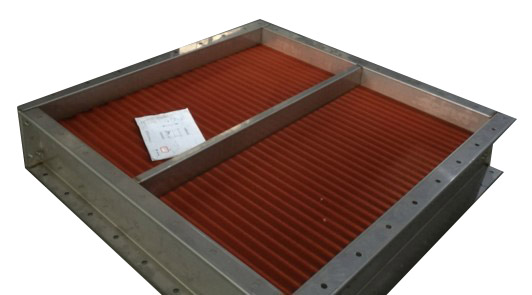 Industrial Air Cooled Evaporator For Cold Storage Inner , Air Cooler With Copper Tube Al Fins