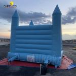 Custom Inflatable Bouncy Castle Blue Wedding Jumping Castle Bounce House