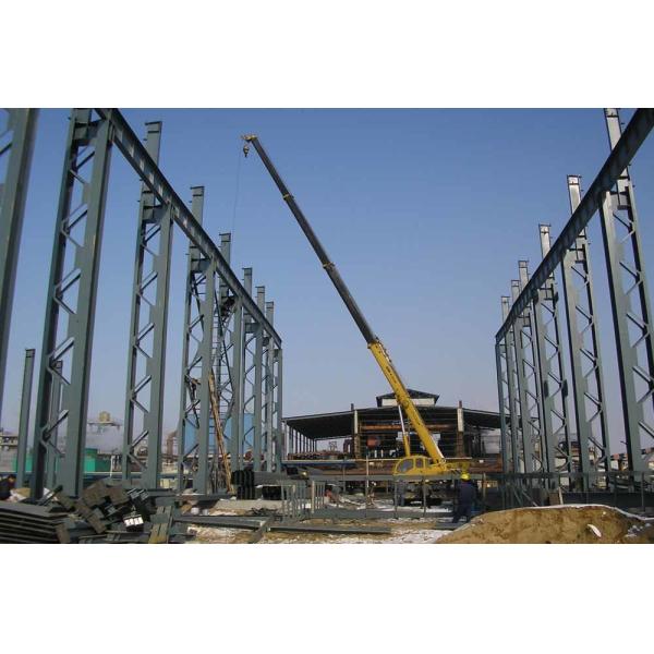 High Strength Light Gauge Steel Buildings Prefabricated H Section Structural Steel Frame