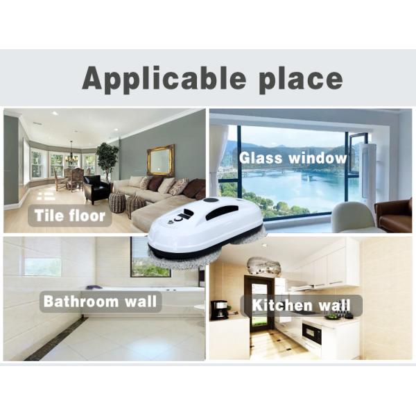 80W Smart Window Cleaner Robot with App Control 110-240V