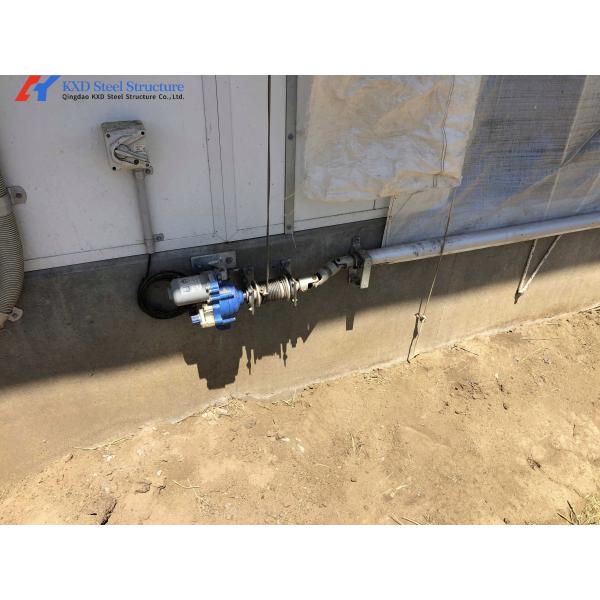 Steel Structure Space Frame Piggery Shed , Cow House Shed Farm Building