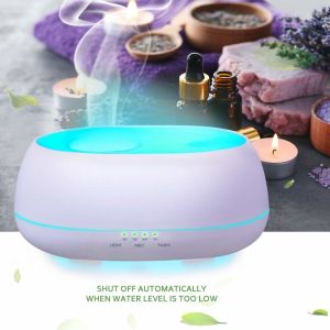 500ml Ultrasonic Plastic Aroma Diffuser With Remote Controller