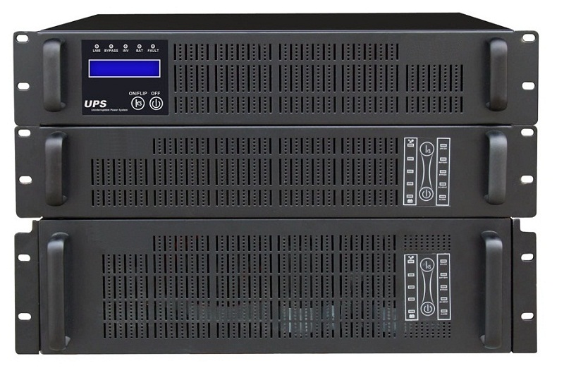 Single Phase 2KVA High Frequency Ups Powerful Charging Current For High Capacity Battery