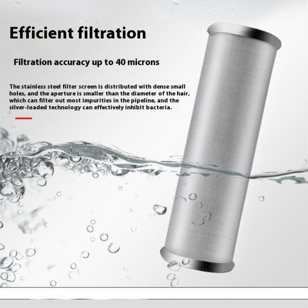 Whole Building 304 Stainless Steel Water Filter for Industrial Commercial