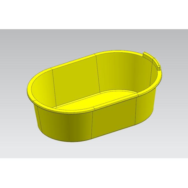Impact Resistanc One Shot Rotomolding Molds For Plastic Basin