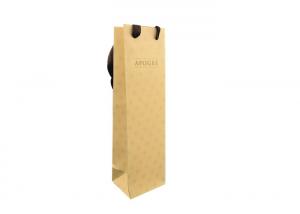 China Boutique Wine Bottle Packaging Boxes Offset Printing Eye - Catching Design on sale