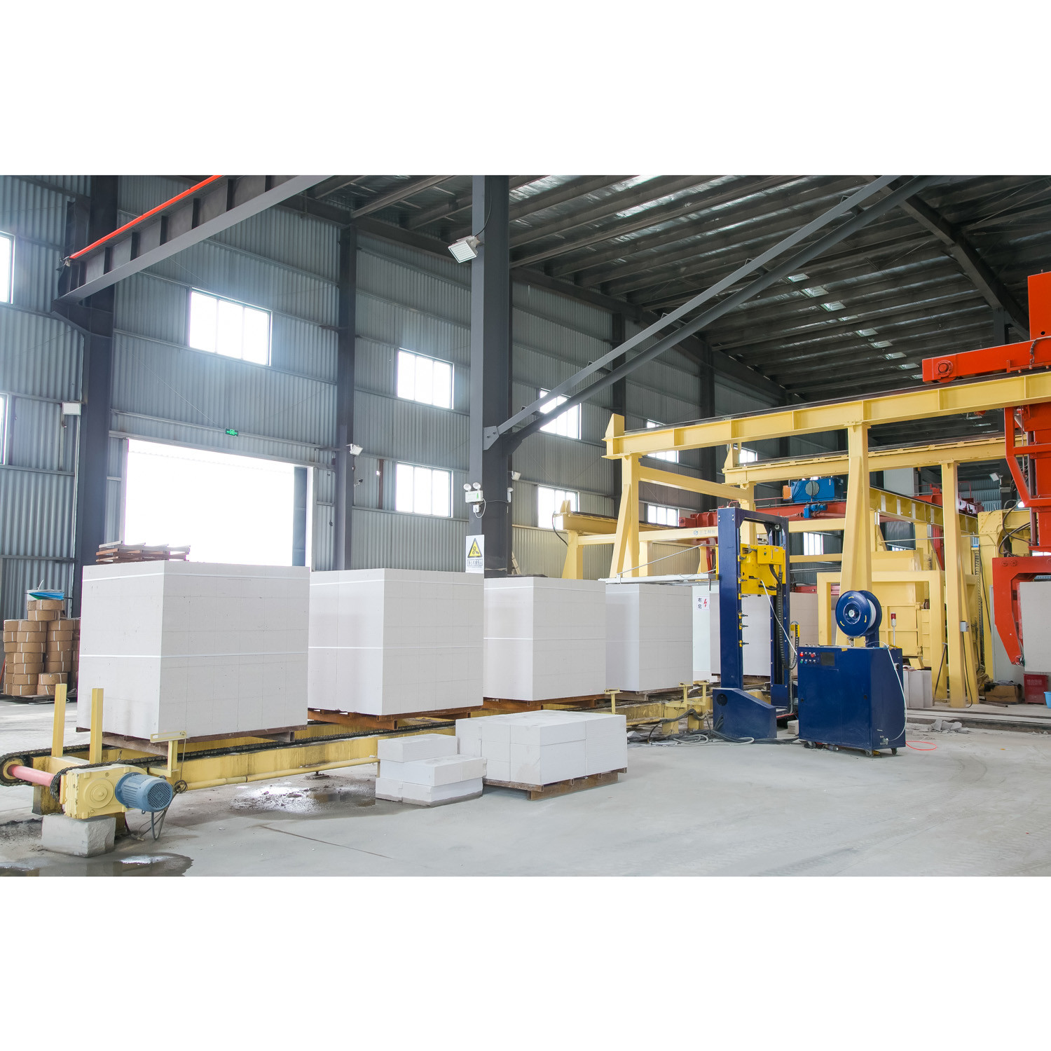 Buy cheap Termite Resistant Tray Station AAC Block Cutting Machine product