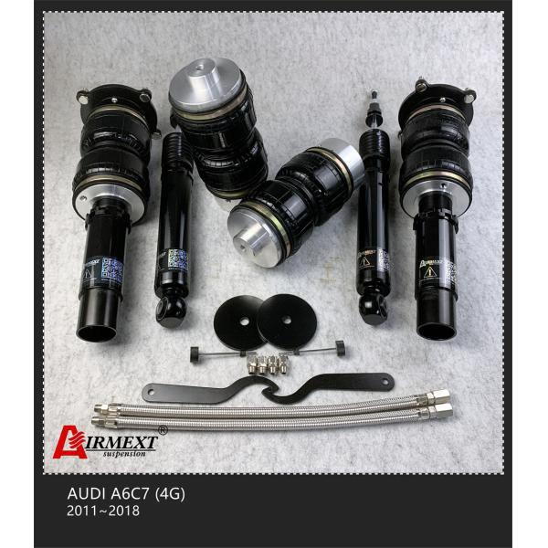 AIRMEXT Air Suspension Shock Absorber System For AUDI A6 C7 2011-2018