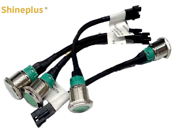 DC300V Braided Shield Electric Wheelchair Battery Wire Harness High Flexibility Insulation With Lock
